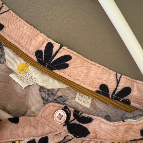 Boden Pink Floral Blouse - Picture 3 of 3